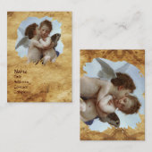 子ども羊皮紙としてのキューピッドと精神 名刺 (正面/裏面)