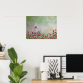 子ども花の分野 ポスター (ホームオフィス)