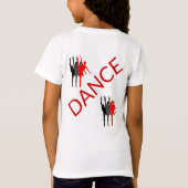 子ども表現収集少女Tシャツ Tシャツ (裏面)