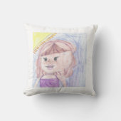 子ども誇りを持ったの方が可愛い作品を加える クッション (正面)