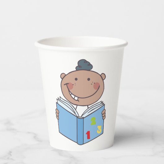 子ども読の数学の本 紙コップ (正面)