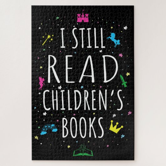 子ども読の本を今も残す ジグソーパズル (縦)