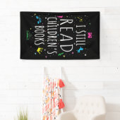 子ども読の本を今も残す 横断幕 (インサイチュ)