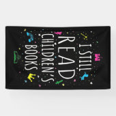 子ども読の本を今も残す 横断幕 (横)