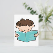 子ども読は本だ ポストカード (スタンド正面)