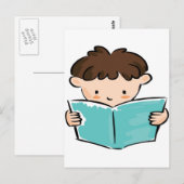 子ども読は本だ ポストカード (正面/裏面)