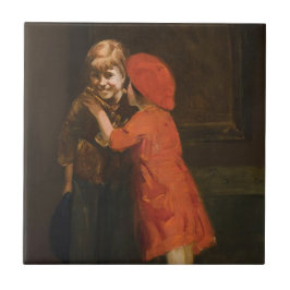 子ども遊のコーナー（かわいい子ども） タイル