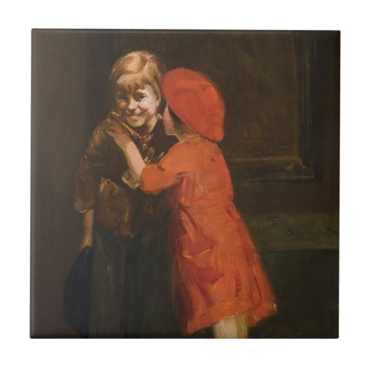 子ども遊のコーナー（かわいい子ども） タイル (正面)