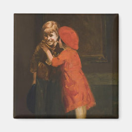 子ども遊のコーナー（かわいい子ども） マグネット