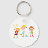 子ども遊のスポーツ キーホルダー (正面)