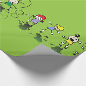 子ども遊の包装紙 ラッピングペーパー