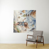 子ども飛んでいるの凧 タペストリー (インサイチュ(横))