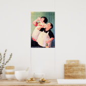 子ども飲用冷却水ヴィンテージ ポスター (キッチン)