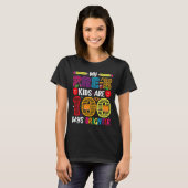 子ども100日の学校先生学生 Tシャツ (正面フル)
