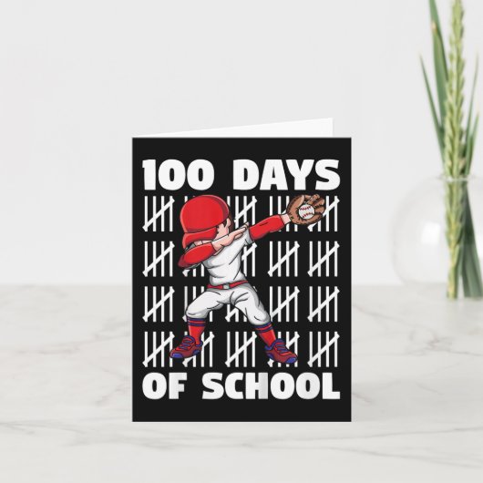 子ども100日の学校Bの100日目 カード (正面)