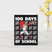 子ども100日の学校Bの100日目 カード (黄色い花)