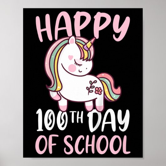 子ども100日女子校生ハッピー100日目S ポスター (正面)