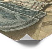 子ども、犬が木を見て ポスター (角)