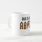 子どもBack in Class Toddler学校の最初の日 コーヒーマグカップ (正面左)