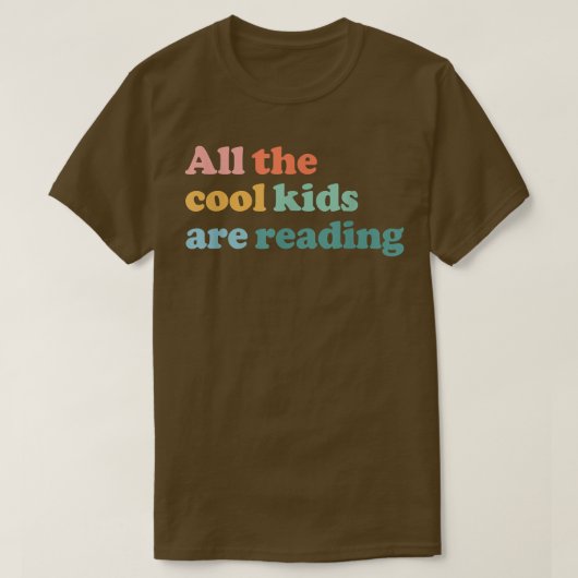 子どカッコいいも本読好きの日 Tシャツ (デザイン正面)