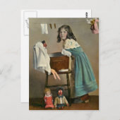 子ど与えろも仕事が多い ポストカード (正面/裏面)