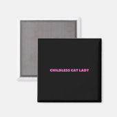 子なし猫Lady 2024 ミレニアル マグネット (正面/裏面)