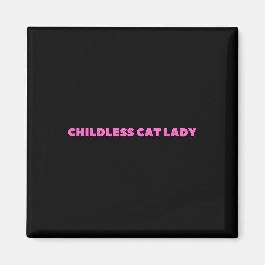 子なし猫Lady 2024 ミレニアル マグネット (正面)