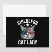 子なし猫Lady 2024 招待状 (正面/裏面)