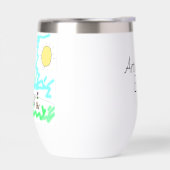 子のアートワークを追加する (左面)