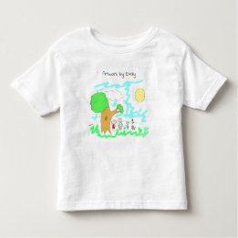 子のアートワークを追加する トドラーTシャツ