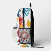 子のアートワークを追加する プリントバックパック (右)