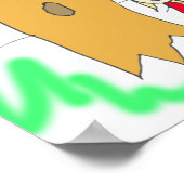 子のアートワークを追加する ポスター (角)