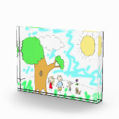 子のアートワークを追加 フォトブロック (右)