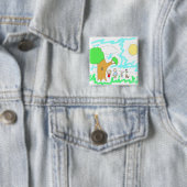 子のアートワークを追加 缶バッジ (インサイチュ)