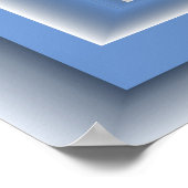 子のスケッチをカラーフレームカスタムに追加 ポスター (角)