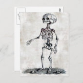 子のスケルトンはがき ポストカード (正面/裏面)