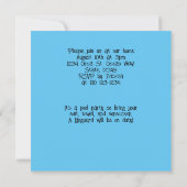 子のプールパーティー セーブザデート (裏面)