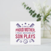 子の前誇りを持ったに祈野球の母が現遊在 シーズンポストカード (スタンド正面)