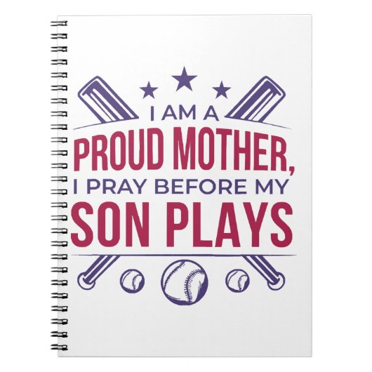 子の前誇りを持ったに祈野球の母が現遊在 ノートブック (正面)