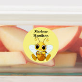 子の名前ラベル ラベル (貼付)