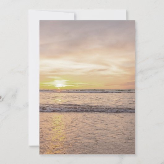 子の喪失の悔やみや弔慰 カード (裏面)