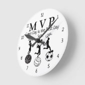 子の式コレクション –   ラウンド壁時計 (傾斜)