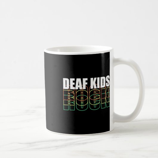 子の手話 コーヒーマグカップ (右)
