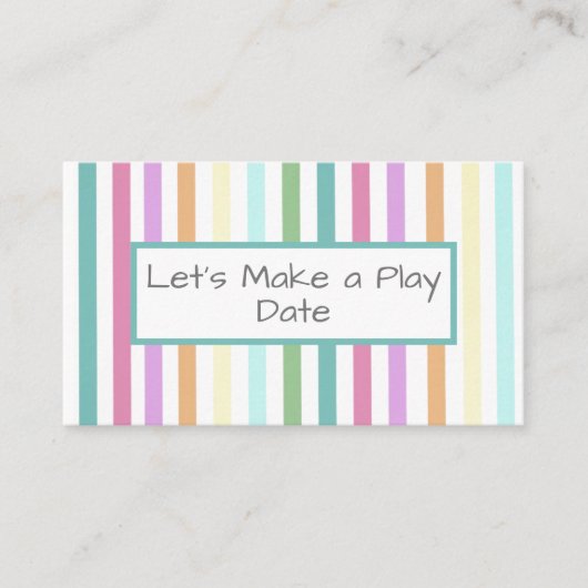 子の日遊付 名刺 (正面)