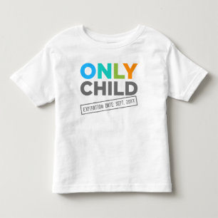 子の有効期限のみ[お客様の日付] トドラーTシャツ