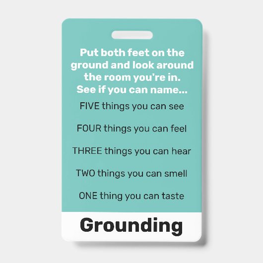 子の耐用年数の接地方法 バッジ (正面)