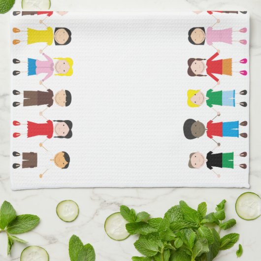子の行 キッチンタオル (折り畳み)