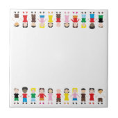 子の行 タイル (正面)