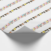 子の行 ラッピングペーパー (角)