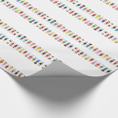 子の行 ラッピングペーパー (コーナー)